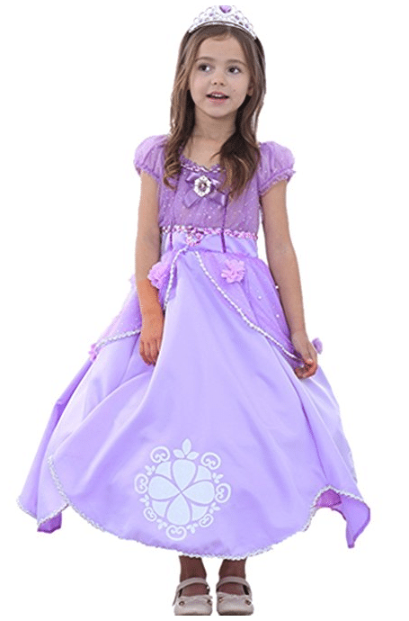 Burgfräulein Kostüm für Kinder - Prinzessinenkostüm Mädchen